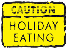 holiday-eating-caution-sign
